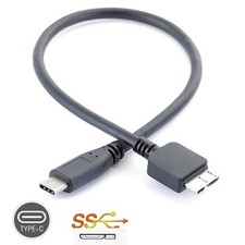 USB 3.0 to Type C 3.1 Cable for Western Digital My Passport External Hard Drive