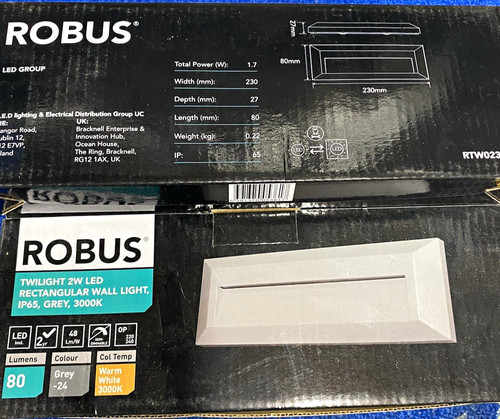 Robus led rectangular - robus,
