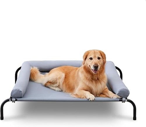 Elevated cooling raised dog - elevated,