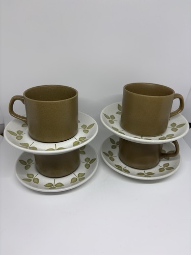 Meakin cups saucers - &, g