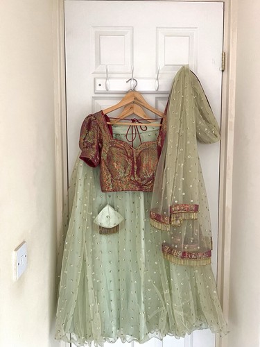 Lehenga saree choli - saree, fully