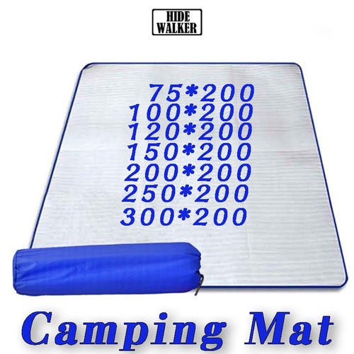 Aluminum foil camping mat - foil,