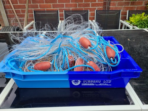 Gill net 40ft long 5ft - net/40ft, 8.5ft