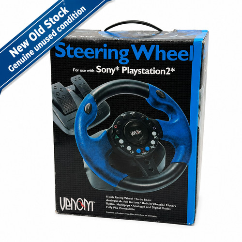 Venom ps2 steering wheel - venom, &