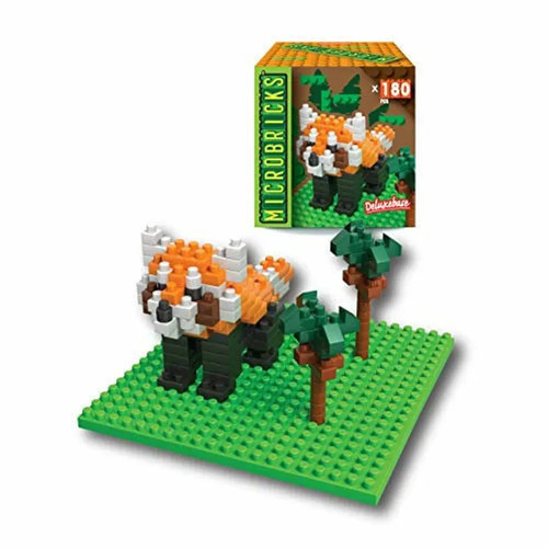 Microbricks red panda - microbricks,