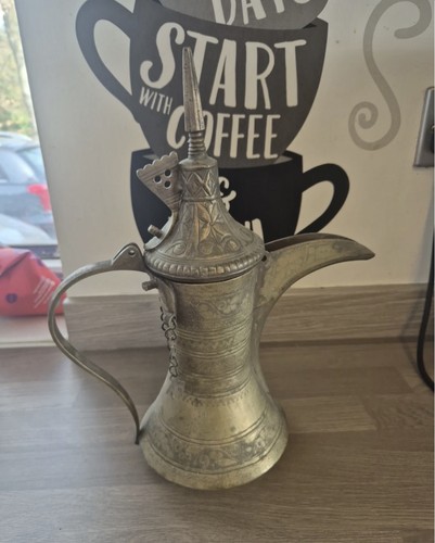 Brass turkish dallah coffee - turkish,