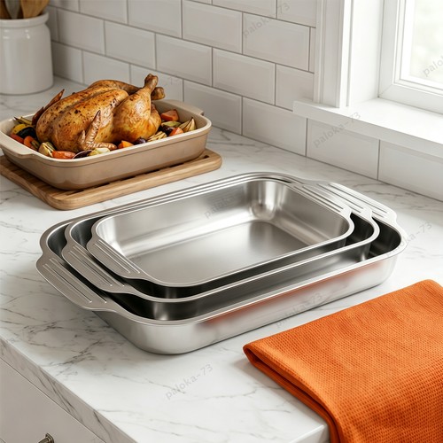 Piece stainless steel baking - piece,
