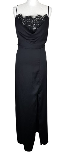 Trendyol black satin lace - trendyol,