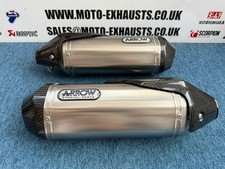 Triumph Speed Triple 1050 Arrow Exhaust Twin Silencers S / R / RS 2018-2020