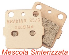 Braking Rear Brake Pads Sinter for Yamaha 350 YFM R RAPTOR 2004-2013