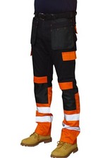 Mens Work Trousers HI VIS
