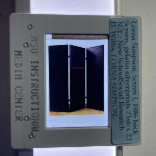 Lorna simpson screen - lorna,