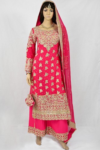 Fushia pink gold readymade - fushia,