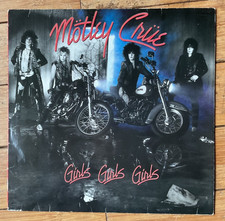 Motley Crue- Girls Girls Girls, Vinyl LP, Enigma First Press 