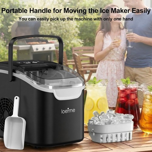Portable ice making - ice, machine