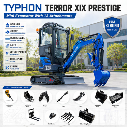 Terror xix cab heater - cab, mini