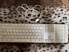 Apple Aluminium USB Keyboard A1243 with Numeric Keypad (2007) Genuine