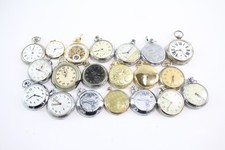 Job Lot Vintage And Later Mechanical Pocket / Stop Watches UNTESTED