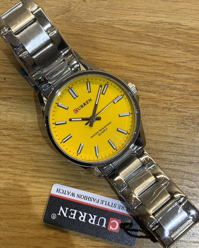 Yellow dial homage quartz - dial,