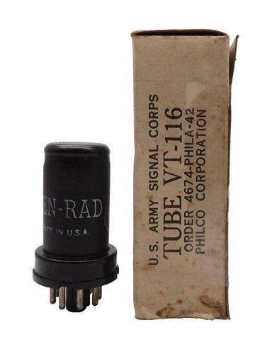 Ken rad usa 6sj7 - 6sj7, black