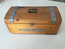 Large Wood Box. Treasure Box