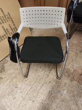 Stackable conference  office chair with folding table attached