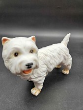 Vintage Westie Dog Figurine