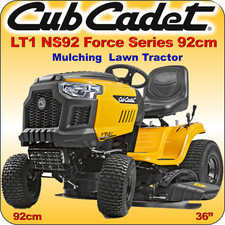 Cub Cadet LT1 NS92 92cm Force Series Garden Tractor Ride on Lawn Mower Lawnmower