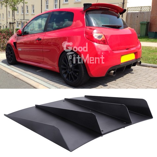 Matte black rear diffuser - matte,