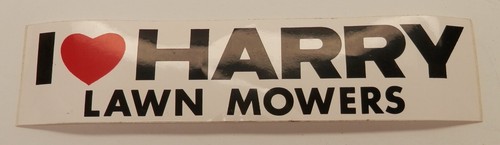 Love harry lawn mowers - i,