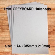 100 Thick Cardboard Sheets