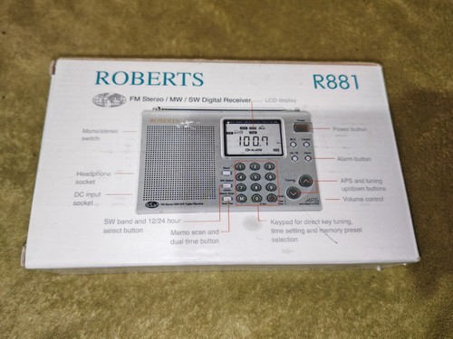 Roberts r881 portable world - portable,