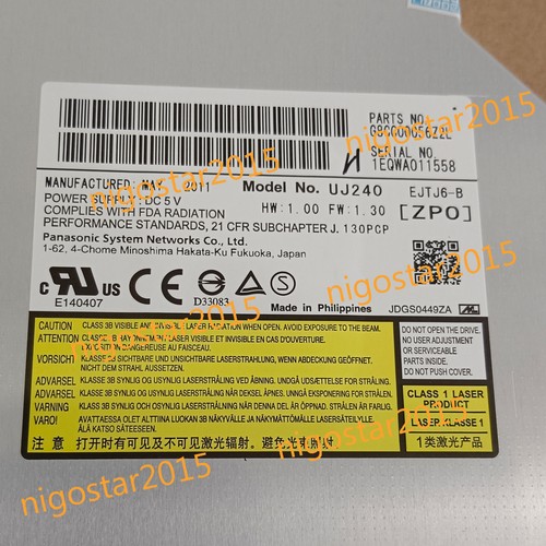 Panasonic uj240 blu ray - panasonic, blu-ray