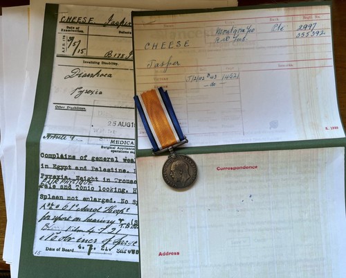 Silver war medal - silver,