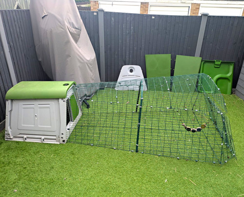 Eglu plastic rabbit hutch - rabbit,