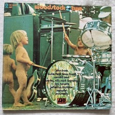 Hendrix / CSN&Y / Jefferson A WOODSTOCK TWO 1971 UK 2LP 1st Red Plum Gatefold