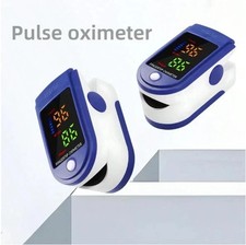 Finger Pulse Oximeter Blood Oxygen Saturation Meter SpO2 Heart Rate Monitor UK