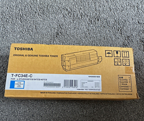 Toshiba fc34e genuine cyan - genuine,