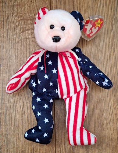Beanie babies spangle - babies, bear