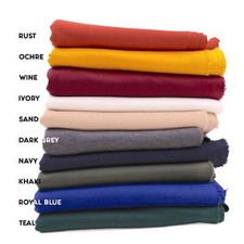 Plain Ponte Roma Double Knit Stretch Jersey Jumper Dress Leggings Soft Fabric