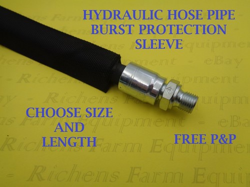 Hydraulic pipe hose burst - &,