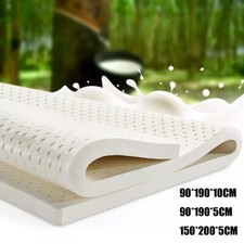 Natural Latex Mattress Thin Models Tatami Double Rubber Soft Breathable uk