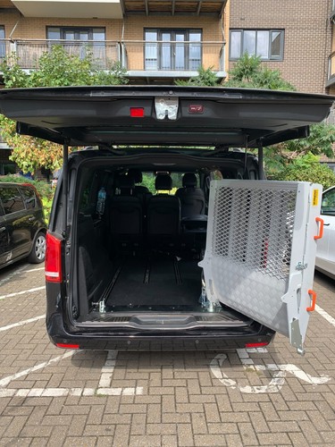 Fixed pivot van - fixed, ramp