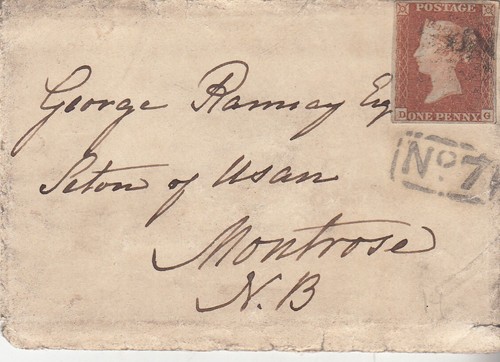 Imperf penny red cover - penny, and