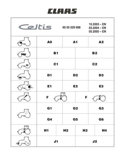 Claas celtis 426 436 446 - 426,