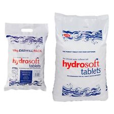 HYDROSOFT SALT TABLETS 10KG / 25KG BAG Water Softener FCC Food Grade 99.9% Pure