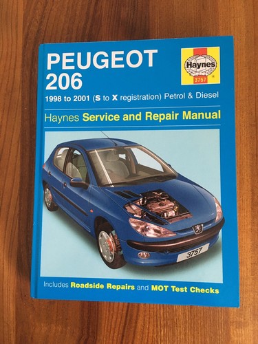 Haynes manual 3757 peugeot - haynes,