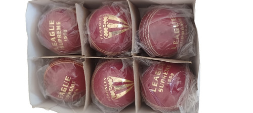 League supreme cricket balls - league,