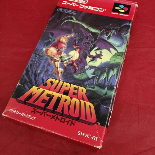 Nintendo super metroid snes - nintendo,