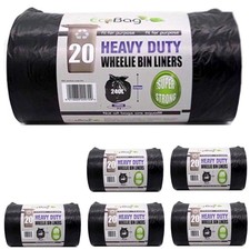 20/100x Wheelie Bin Liners